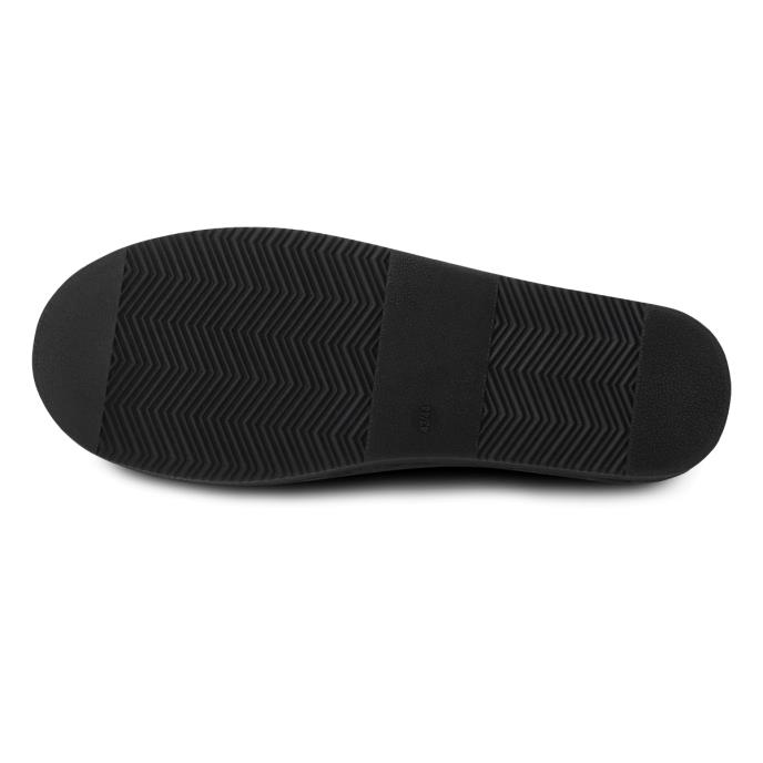 Isotoner® Mens Icons Felted Centre Seam Mule With Warm Lining Grey Extra Image 5